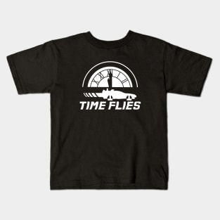 Time Flies (Back to the Future) Kids T-Shirt